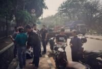 Tim Elang Cisadane berhasil mengamankan 4 orang yang diduga Mata Elang dan 1 orang korban perampasan di depan Lapas 2A, Jl. Daan Mogot, Kota Tangerang, beberapa waktu lalu (foto : About Tangerang )